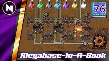 Casually Adding 2500 Space Science / min (Timelapse!) | #76 | Factorio Megabase-In-A-Book Lets Play