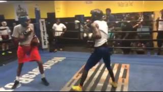 Manman (The Champ) Sparring
