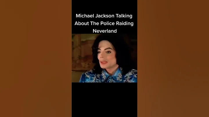 Michael Jackson Talking About The Police Raiding Neverland Tiktok i_llove_you_more #Shorts