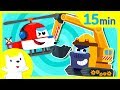 New Tidi Car Songs Compilation+ | Excavator Helicopter and More | Tidi Songs for Children ★TidiKids