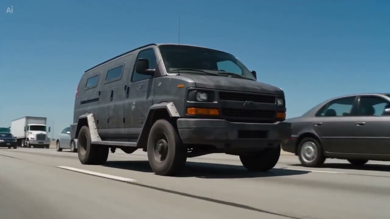 Van to F-16 | Vehicle Transformation AI Cinematic | CapCut Video Studio