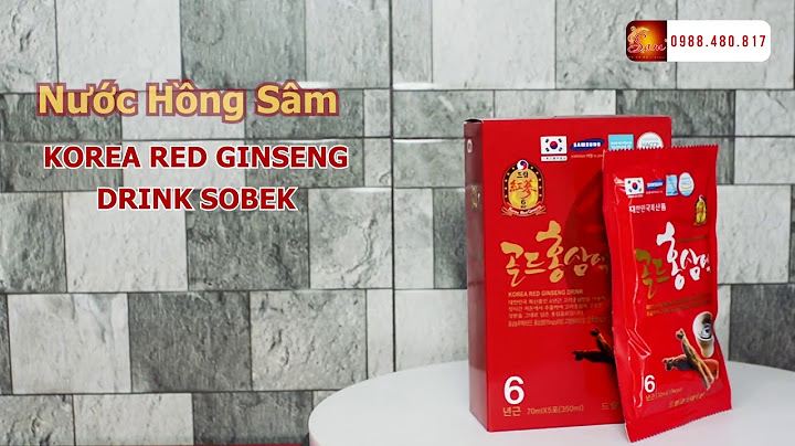 Korean red ginseng drink giá bao nhiêu