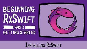 Installing RxSwift - Beginning RxSwift  with iOS 11, Swift 4, and Xcode 9