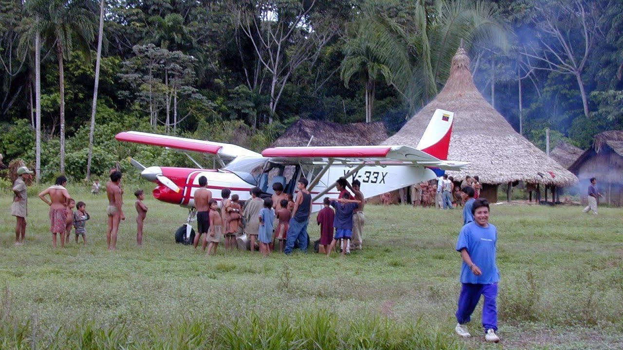 Flying in the Amazon jungle with the STOL CH 801 sport utility plane -  YouTube