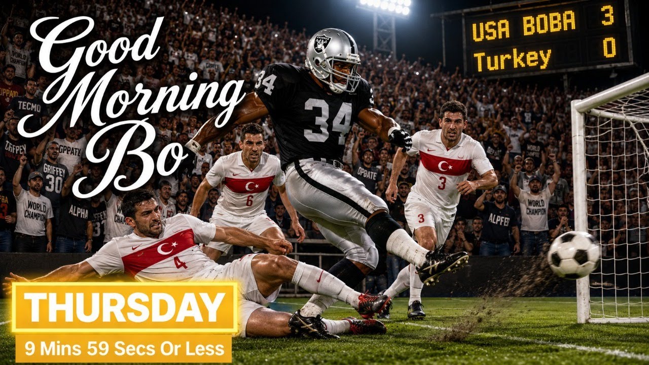 Bo Jackson Battle Arena Thursday Show | Good Morning Bo! 9 Minute Edition  📱