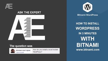 Install Wordpress with Bitnami in 3 minutes
