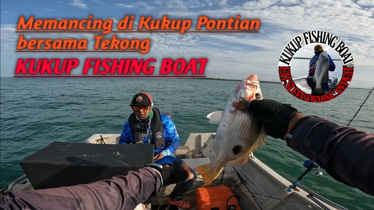 MEMANCING DI KUKUP PONTIAN DENGAN TEKNIK BOTTOM BERHANYUT.