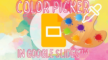 Color Picker in Google Slides