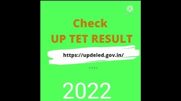 UPTET Result 2022