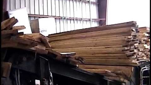 Lumber Handling Products from Froedge Machine - Introducing the Infeed and breakover .