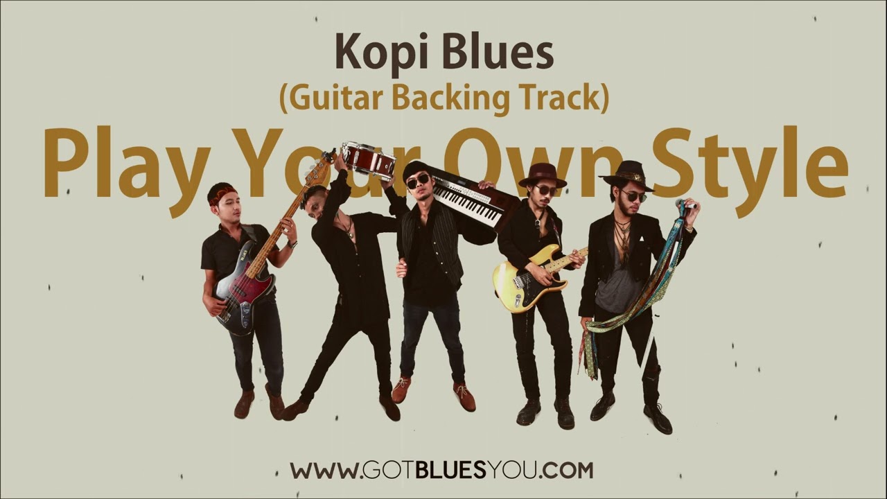 Gie - Kopi Blues (Guitar Backing Track)