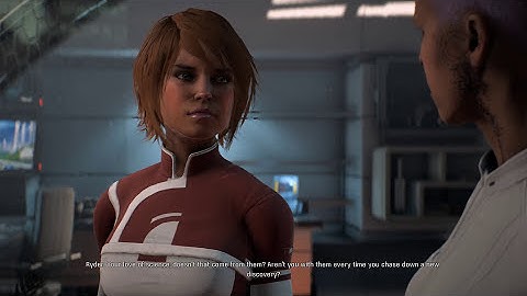 Mass Effect: Andromeda - Drinking tea with Suvi