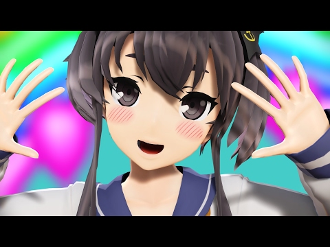 【MMD艦これ】時津風でおじゃま虫