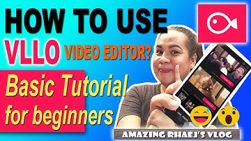 HOW TO USE VLLO VIDEO EDITOR? (TAGALOG) for BEGINNERS