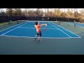 Harry college tennis training transition drill 2020 0109 182201 011