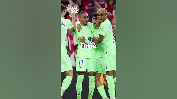 Le FC Barcelone s’impose 3-0 face à Bilbao avec un doublé éclair de Lewandowski #football #barcelona