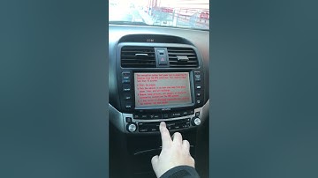 2004 - 2008 Acura TSX Radio / Navigation Code retrieval