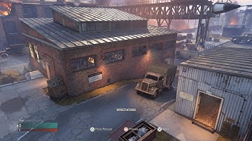 COD WW2 GLITCHES *NEW SECRET SPOT ON V2 * (WW2 GLITCH)