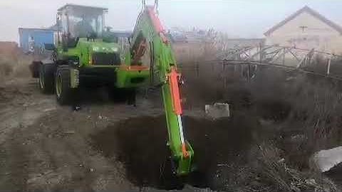 luzun multifunction backhoe loader