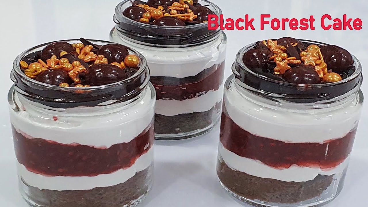 Black Forest Cake Dessert Recipe