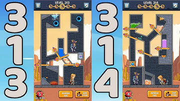 How to Loot 2 - Hero Rescue & Pin Pull Level 313 & 314