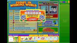 I won a Webkinz Quickdraw!