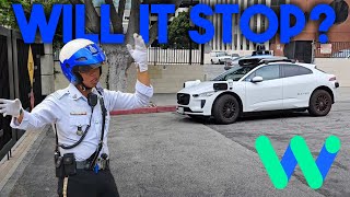 Driverless Waymo vs Traffic Cop - Can It Understand Hand Signals?