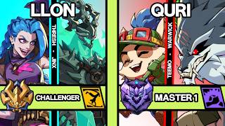 NEW PATCH 2XKO ▰ LLON (Thresh-Jinx) vs QURI (Teemo-Warwick) ▰ 2XKO Pro Replays