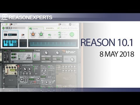 Reason 10.1 update releasing 8 may 2018
