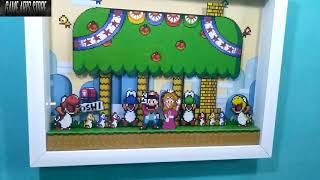 SHADOW BOX 3D "SUPER MARIO WORLD"