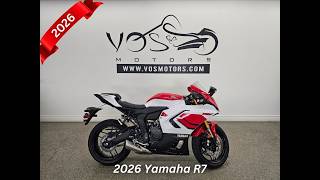 2026 Yamaha YZFR7 Anniversary edition walkaround for V7171, 7172, 7173, 7174 2026 Yamaha YZFR7 Anniversary edition walkaround for V7171, 7172, 7173, 7174