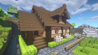 マイクラ 家城作り方 木造建築 簡単お洒落な家 Youtube マイクラ 家城作り方 木造建築 簡単お洒落な家 Youtube