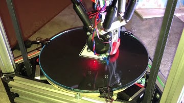 Think3DPrint3D Kossel Mini R3 w/Duet WiFi Re-fit test print