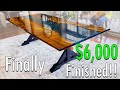 Delivering a $6,000 Epoxy River Dining Table