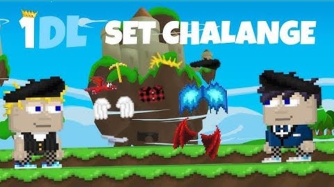 1 DL Set Chalange | Growtopia Türkçe