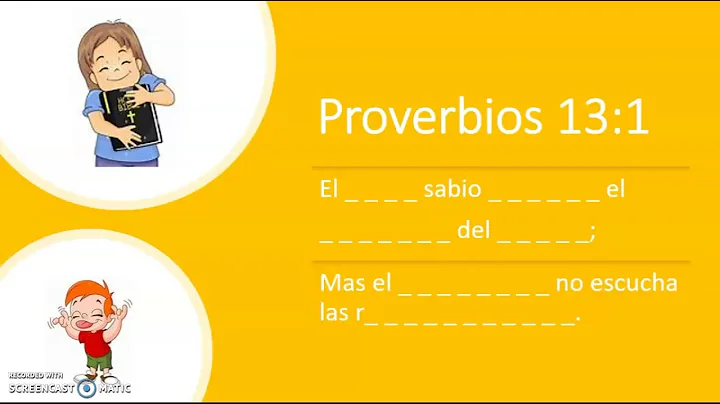 Proverbios 13:1