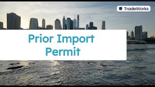What is a prior import permit