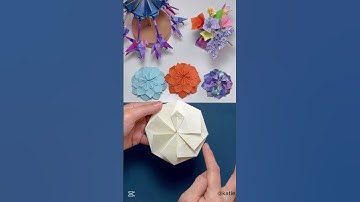 ❄️✨☃️DIY Paper Snowflake Tutorial | Easy Winter Craft ❄️ #diy #origami #snowflakecraft