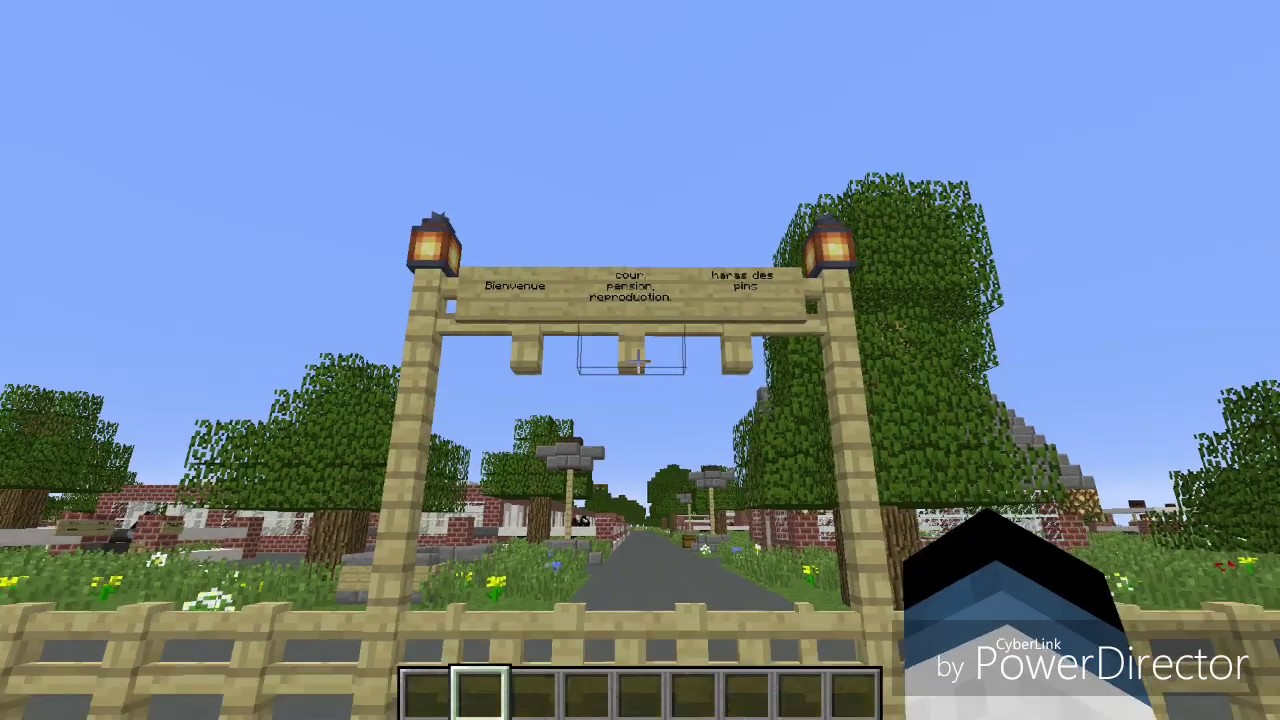 Visite de mon centre equestre minecraft [poneygameuse]