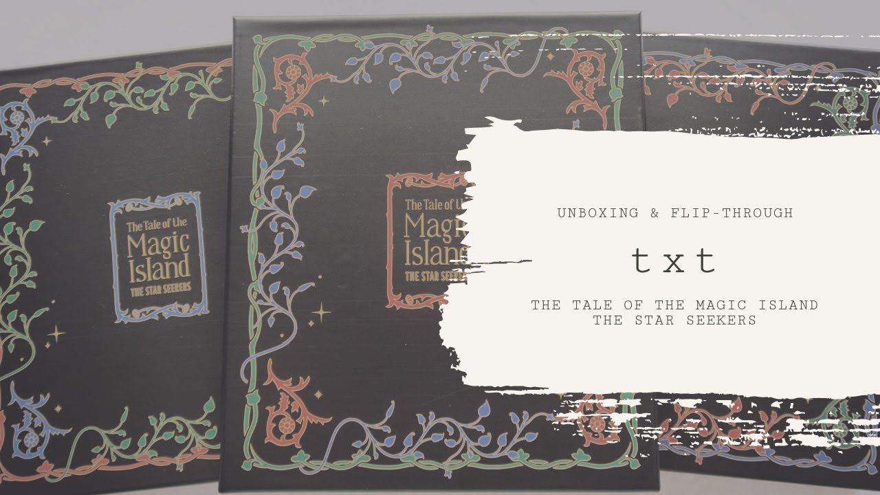 TXT The Tale of the Magic Island: The Start Seekers Pop-Up Book Unboxing + Flip Through / Reading