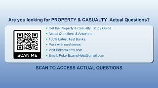 Property And Casualty Insurance Quizlet | Complete Exam Prep Review
