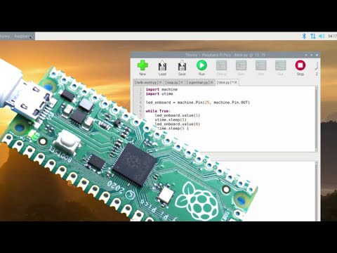 Raspberry Pi Pico and MicroPython
