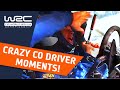 Wrc top 10 crazy codriver moments funny rally onboard compilation about rally co drivers