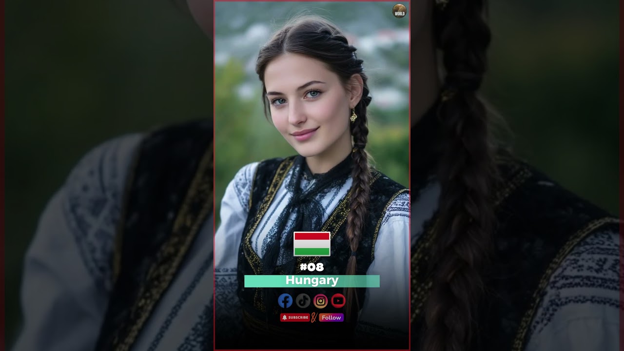 Top 10 Europe Countries with Most Beautiful Women 