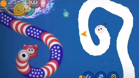 Worms Zone.io hungry Snake | snake attack - Gameplay Walkthrough  #gameplay 6 -T gamer