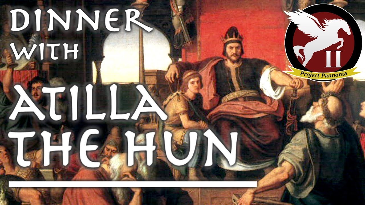 Dinner with Atilla the Hun // Priscus 448 CE // Primary Source #projectpannonia - YouTube