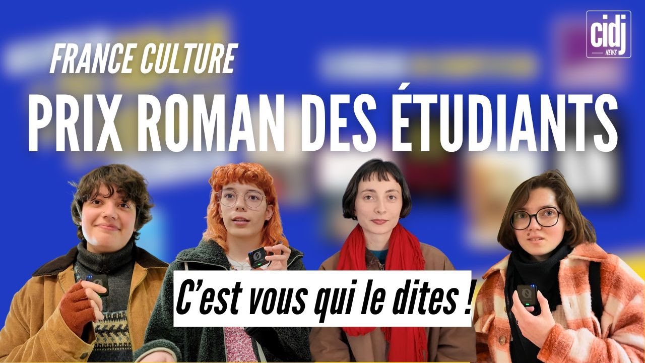Ils ont participé au Prix Roman des Étudiants France Culture 2025 !