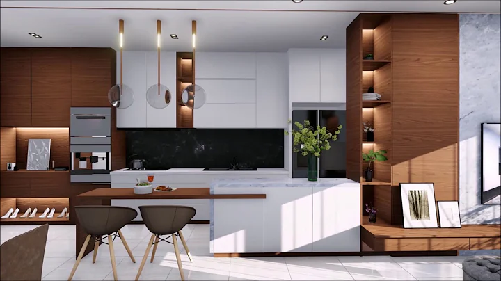 Sketchup + lumion 8 pro Animation Apartment video