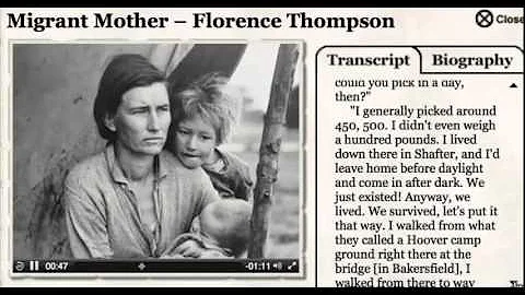 Florence Thompson Interview