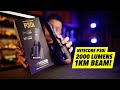 How is it possible? 1 km beam in a handheld searchlight - Nitecore P30i (2000 lumens) First look